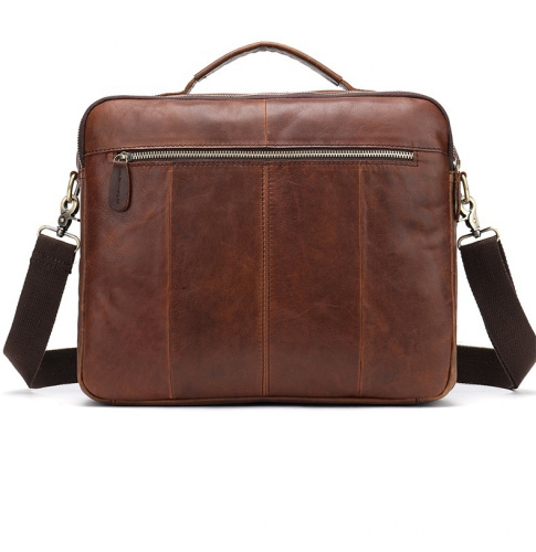 High Quality Fashion Man Genuine Leather Briefcases