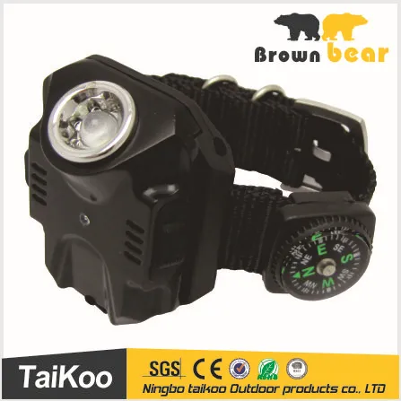 strong power torch light watch for night sport