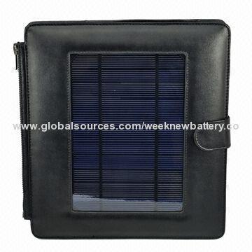 Portable Solar Power for iPad with 5V/500mA Input Voltage and 5V Output Voltage