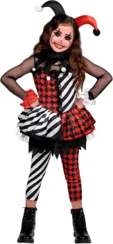 Halloween Evil Clown Costume Clown Dress