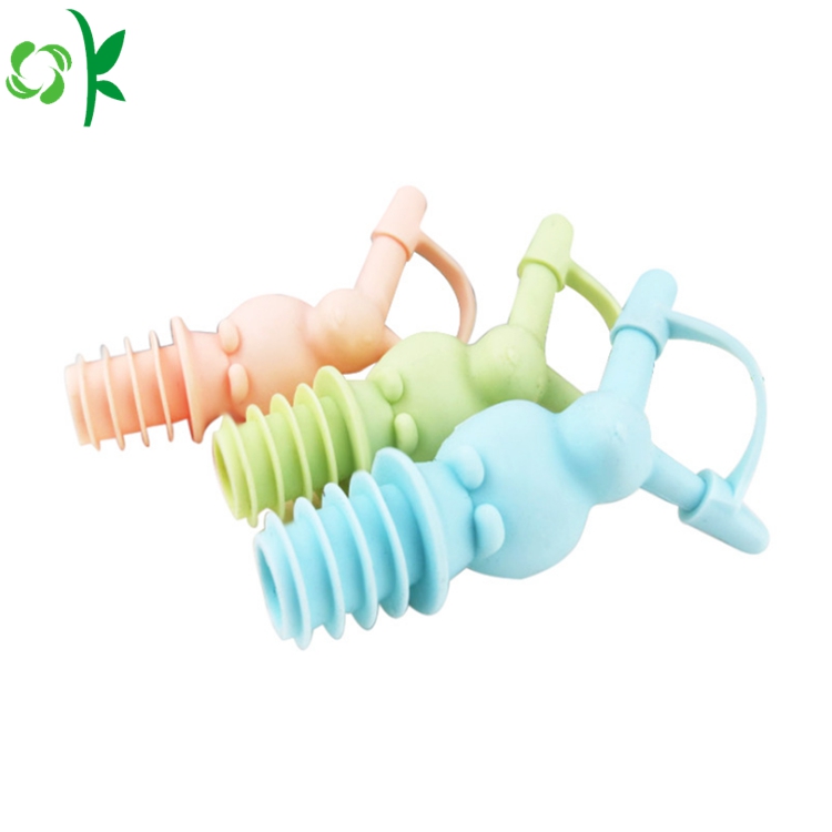 Eco-friendly Silicone Wine Bottle Stopper Oiler