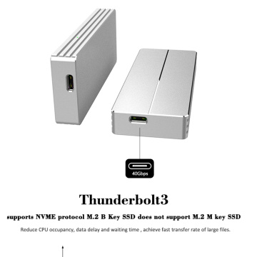 Thunderbolt 3 NVME M.2 περίβλημα SSD