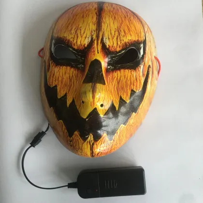 Halloween Luminous Horror Mask for Night Cycling