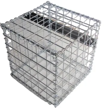 Wholesale Custom 1x1x1 Galvanized Gabion Basket Wall