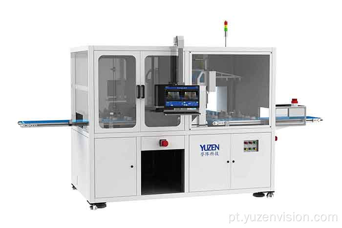 Sistema de inspeção de defeitos de visão de máquina