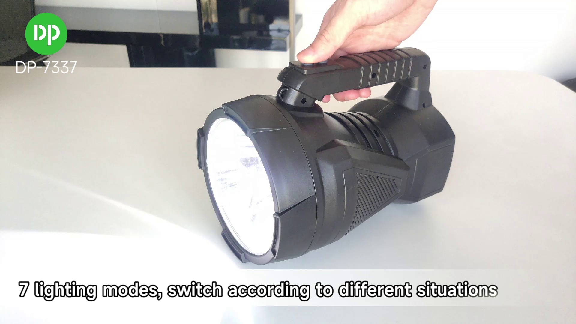 Handheld Rechargeable Powerful Led Searchlights Miner Lamp