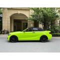 Glossy Apple Green Car Wrapping1.52*18M