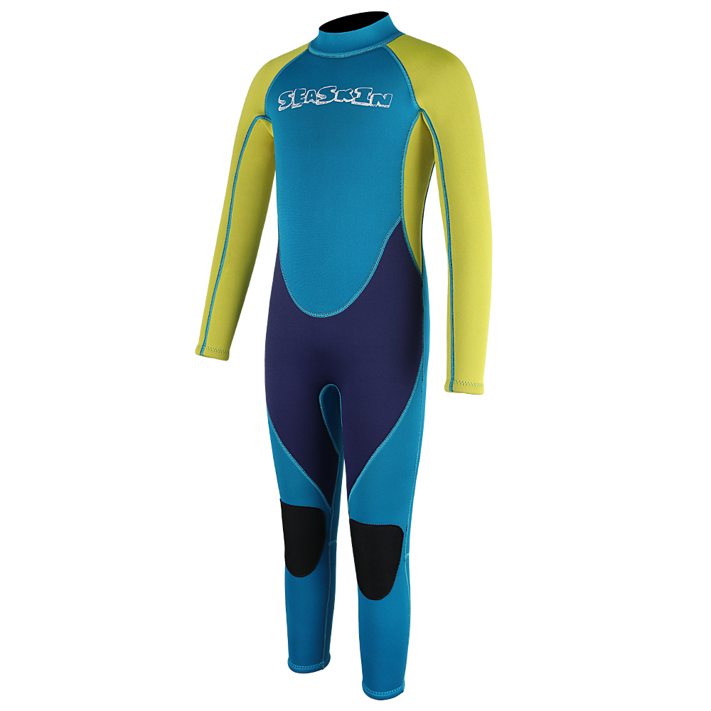 Seaskin Kids Basic Bask Back Snorkeling Diving Wetsuit