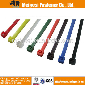 Supply all kinds of sizes plastic nylon colored pvc cable ties
