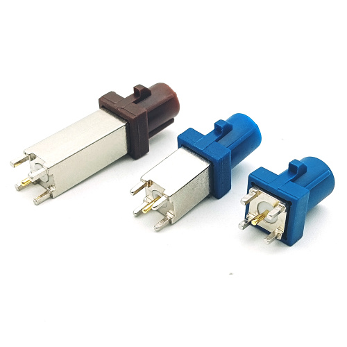 FAKRA Straight PCB Mount RF Coaxial Connector Adapter