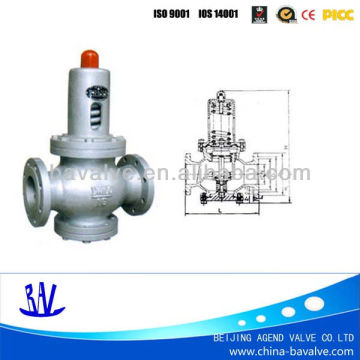 diaphragm type pressure reducing valve