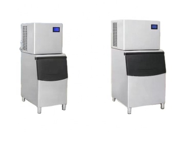 Commercial Stainless Steel Ice Maker: Producing Large Capacity Cube Ice