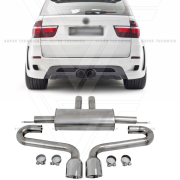 Mannstil Edelstahl-Auspuffrohr für BMW X5 E70 2007-2013