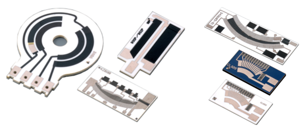 Alumina ceramic thick film circuit