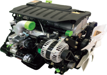 Special diesel engine for agricultural machinery