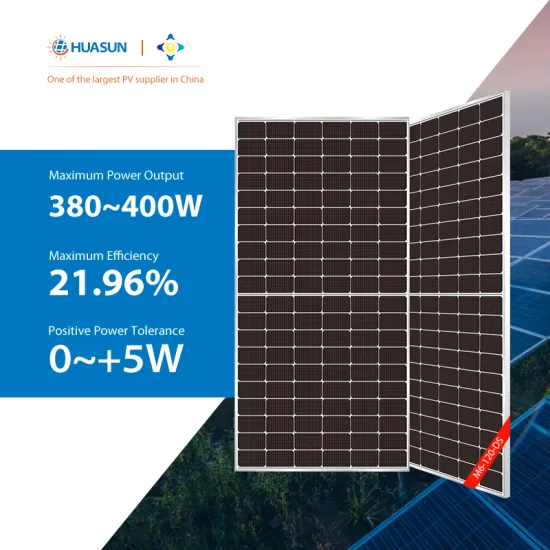 High Efficiency Huasun HJT Mono Bifacial PV Solar Modules: Specifications and Details for 120 Cell Panels in 380W to 400W Range