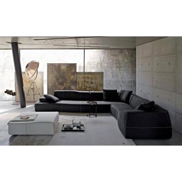 Ngwá ụlọ B &amp; B Italia Bend Sofa oyiri