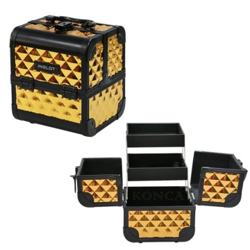 Easy Carrying Makeup Organizer Case with Lock