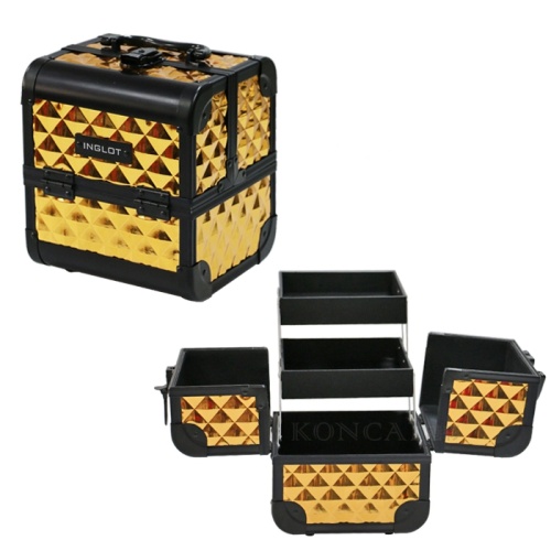 Easy Carrying Makeup Organizer Case with Lock