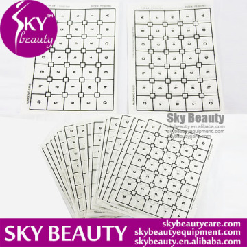 Skin Marking 5x7 Grid Fractional RF Skin Paper