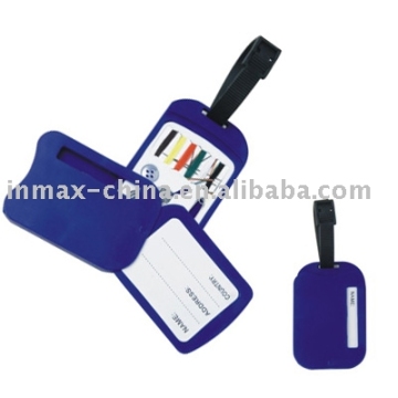 Luggage Tag with Sewing Kit
