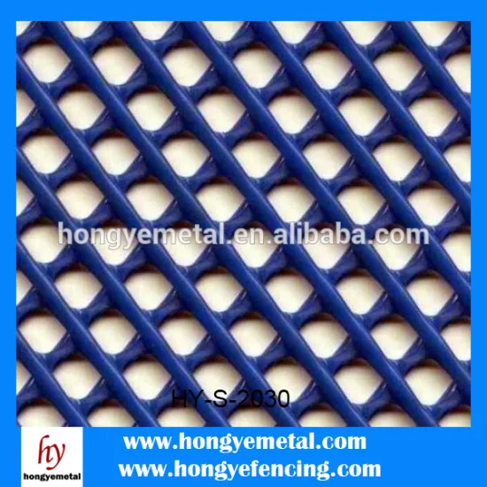 Perforated plastic mesh sheet/hdpe mesh sheet /polyethylene mesh plate