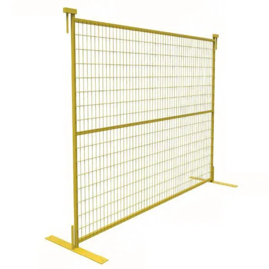 Canada Retractable Construction Temporary Fencing