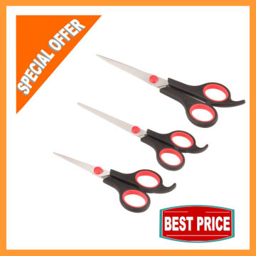 3 piece sharp straight blade barber scissor set