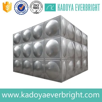 Stainless steel modular water tank india