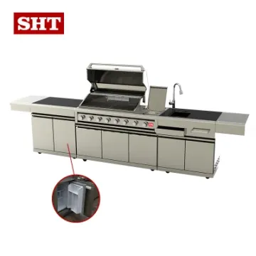 Hot Selling 304 Stainless Steel BBQ Grills Outdoor Kitchen Barbecue Grill