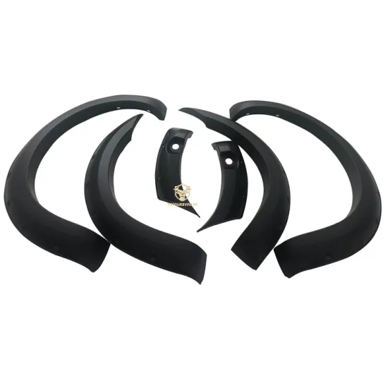 Taishuai New Design Injection Black 6 Inch Wheel Arch Fenders Flares for Ranger T8 2019-2021