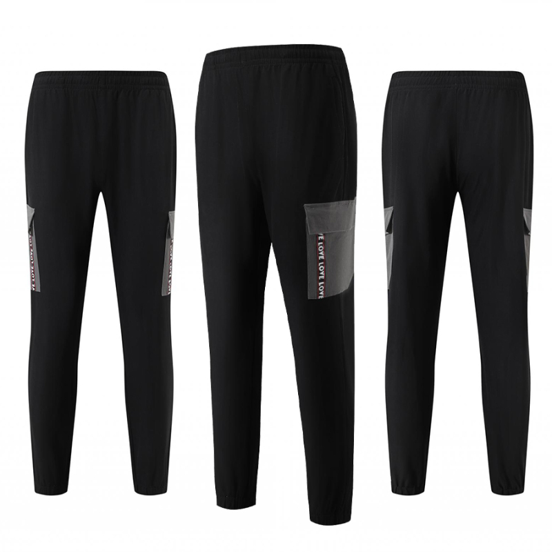 Men Black Regular Fit Solid Joggers