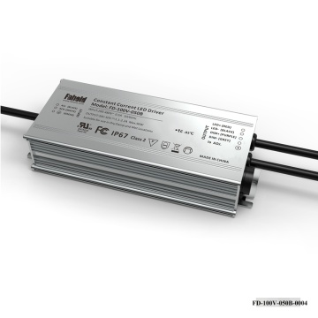 Driver LED 480Vac ad alta tensione da 100W 30-50Vdc