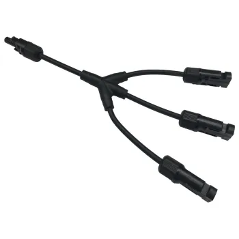 Y Type MC4 Solar Panel Cable Connectors 3-1