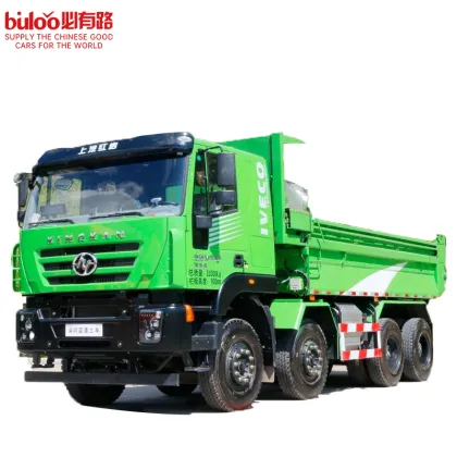 SAIC Hongyan New Jingang 8X4 Electric Tractor Truck - High Quality New Energy Dump Truck