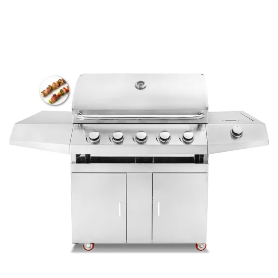 Wholesale Outdoor Kitchen Gas Stainless Steel Gas Smoker Indoor Grills BBQ Outdoor