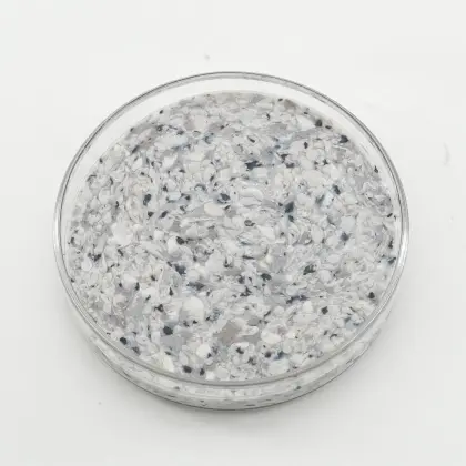 Textured exterior wall coatings