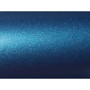 matte metallic blue car wrap vinyl