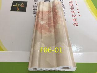 SGS stabilised decorative PVC Moulding durable for apartmen
