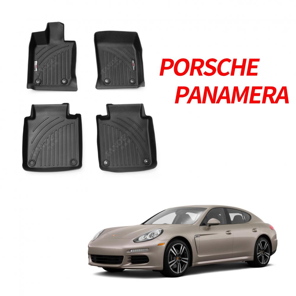 Porsche Panamera 2017+ OEM 모든 날씨 바닥 매트