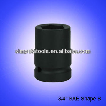 3/4" Sae Impact Socket/(Shape B)