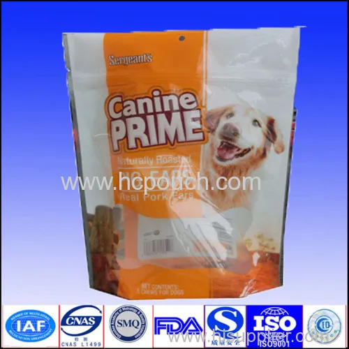 Laminated Material Standing Zip Top Pouch/stand Up Bag 