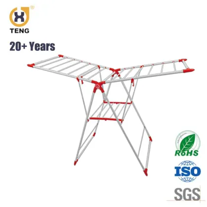 Foldable Steel Clothes Drying Rack
