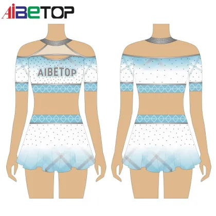 Cheer Outfits with Personalized Cheer Skirts