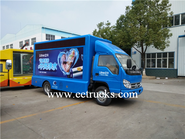 2 Screen Mobile LED Advertising Trucks