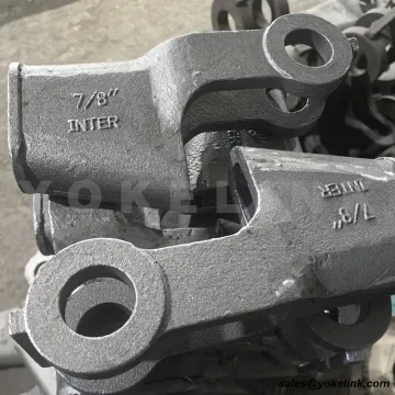 EN12385 Stranded Steel Wire Ropes Open Wedge Sockets 3/8 1/2