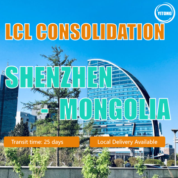 LCL -Fracht von Shenzhen nach Ulaanbaatar