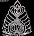 Coração alto Miss Beauty Pageant Crown Combs