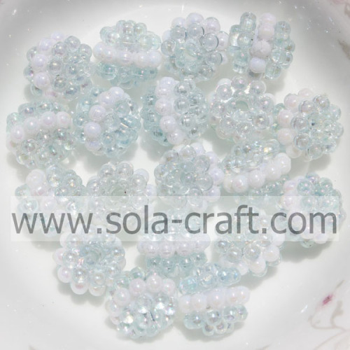 Charm Light Sky Blue Farbe Imitation Sandwich Berry Perlen für Halskette