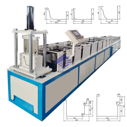 Portable K-Shaped Rain Gutter Making Machine